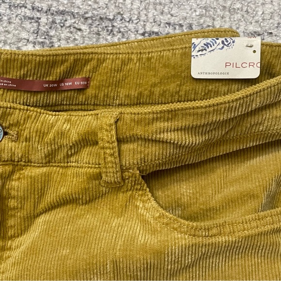 Pilcro The Icon Corduroy Pants
Chartreuse Anthropologie Women's 16W
Bootcut - Picture 3 of 12